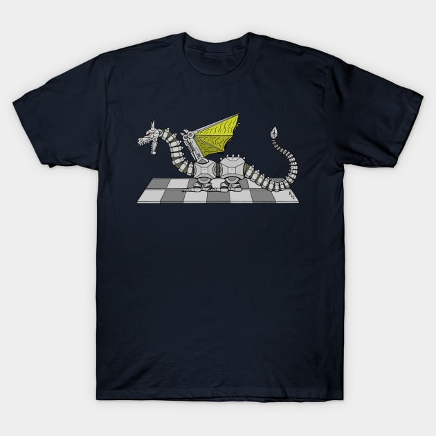 Cyberdragon T-Shirt by AzureLionProductions